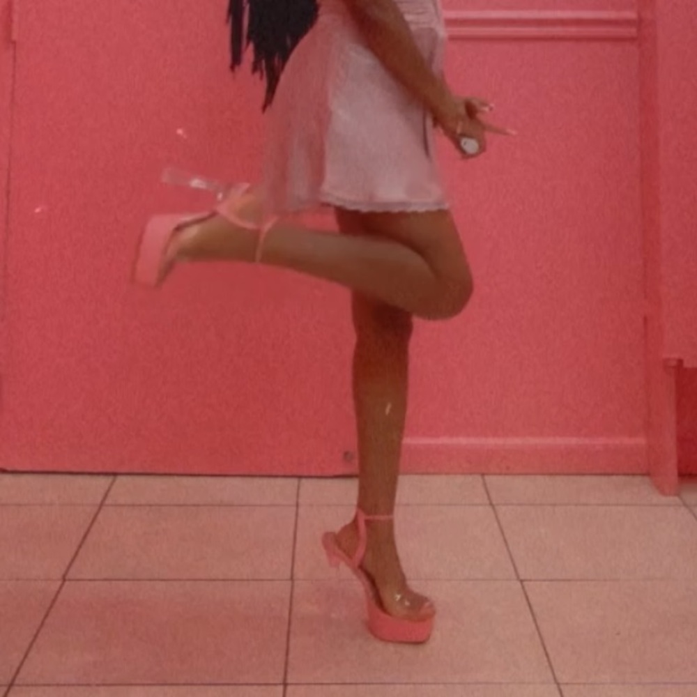Pink Platform Heels